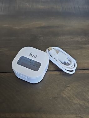 bril White Portable Sensor Night Light with USB Cable